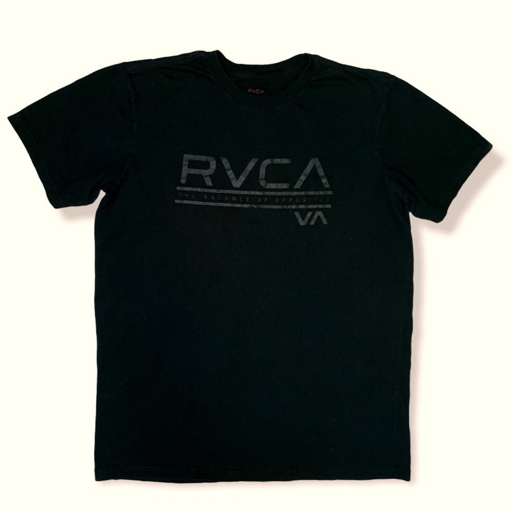 RVCA Mens Black T-Shirt